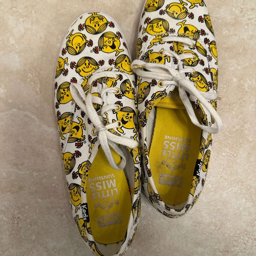 RARE Keds Little Miss Sunshine Sneakers 💛💖